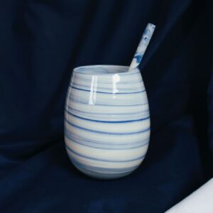 Cocktail glass con cannuccia 1